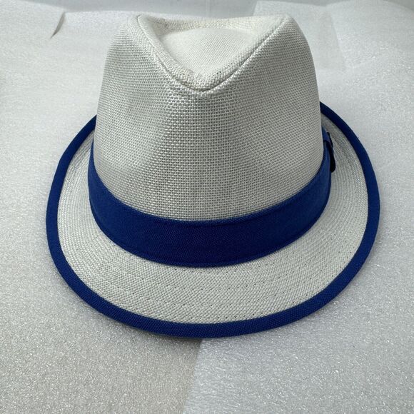 Stacy Adams Men's Contrast-Trim Fedora Hat Size: XL - Picture 2 of 12